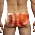 thumbnail image 4 of Short Swimming Trunks for Men Drawstring Low Waist High Vent Quick Dry Swim Shorts, 4 of 5