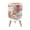 Color 5, variant on Small Trash Can with Lid Elegant Blush Pink Cream Peonies Floral 1.8 Gallon Dog Proof Trash Can Round Garbage Can Waste Bin Wastebasket for Bathroom Bedroom Living Room