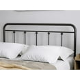 IKIFLY Metal Queen Size Headboard, Adjustable Height, Farmhouse