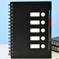thumbnail image 4 of WMGHA 5 Subject Notebook for Work 300 Pages(150 sheets) Spiral Notebooks College Ruled with Dividers Tabs A5 Small Note Book for 𝗦𝗰𝗵𝗼𝗼𝗹 Office Supplies Note Taking, 6.5 x 8.3 inches, 4 of 9