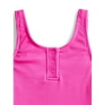 thumbnail image 2 of Weekend Academy Girls Henley Rib One Piece Swimsuit, Sizes 4-18, 2 of 3