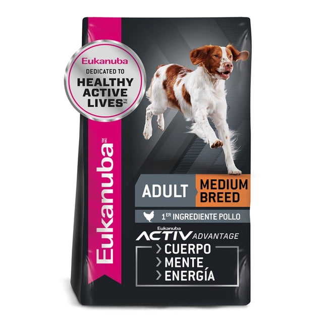 Alimento Croqueta Perro Adulto Raza Mediana 2Kg Eukanuba Eukanuba Alimento Croquetas para Perro