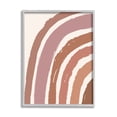 thumbnail image 2 of Industries Desert Rainbow Paintbrush Stroke Arches 16 in x 20 in Framed Painting Art Print, by Stupell Home Décor, 2 of 4