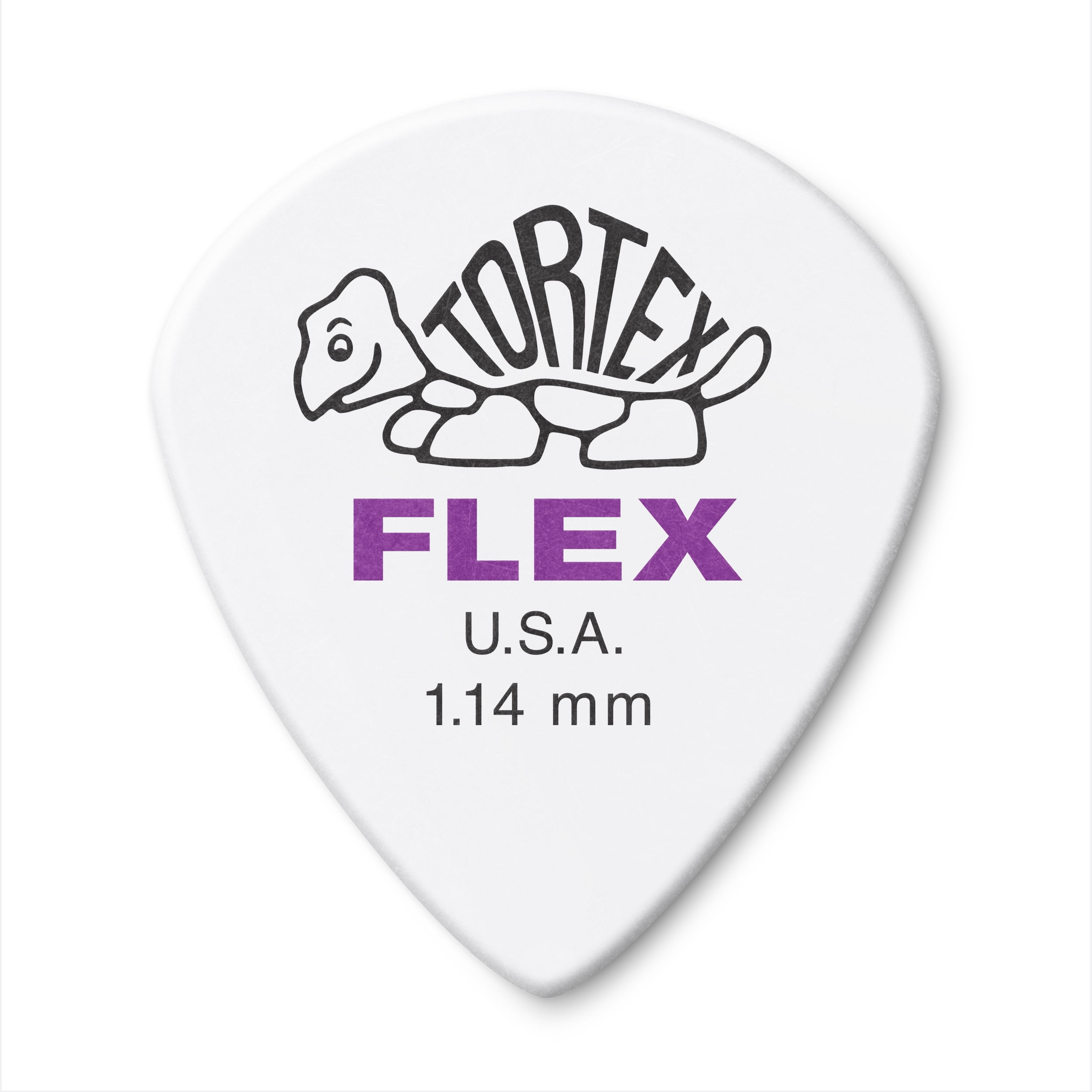 Dunlop Guitar Picks Flex Jazz 24 Pack 1.14mm MM Light (468P1.14)