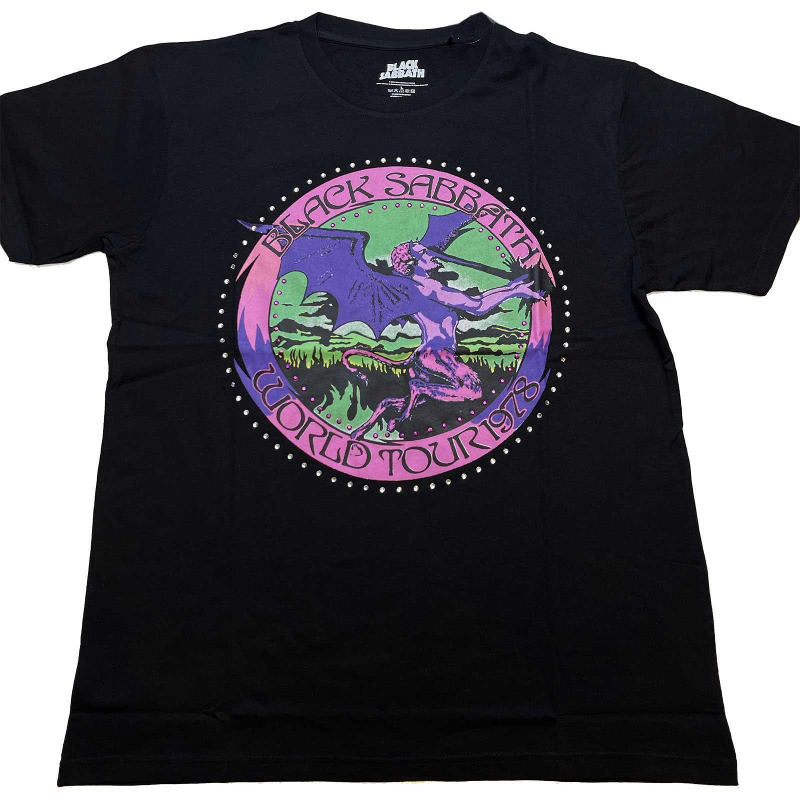 Black sabbath 78 tour t shirt hot sale