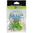 thumbnail image 2 of Eyelet Outlet Shape Brads 12/Pkg-Frog Mix, 2 of 2