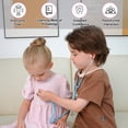 thumbnail image 4 of Set de estetoscopio Phobby para niños, juego de trabajo real, paquete de 2 unidades, 4 of 7