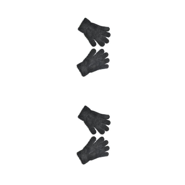 Guardurnaity 1 par de guantes para niños, guantes gruesos de punto de invierno, artesanía de punto Simple, accesorios de ropa para niños y niñas para Type2 NO2 Guardurnaity CBP205279