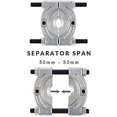thumbnail image 2 of Bearing Separator or Gear Puller, Universal Bearing Extractor Tool or Pullers for Mechanics Heavy Duty Pilot Bearing Removal Tool Medium Bearing Pulle, 2 of 4