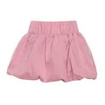 thumbnail image 4 of Riforla Ladies New Casual Solid Color All Skirt High Waist Short Skirt Skirts for Women Trendy Pink XL, 4 of 4