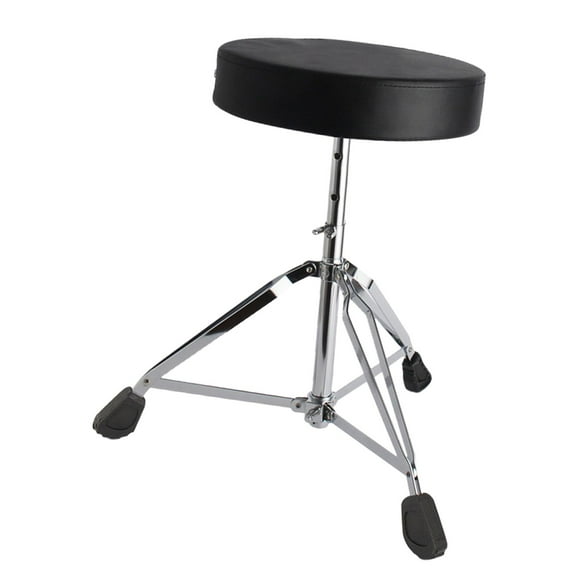 Taburete de tambor Sunnimix Trono del tambor con asiento acolchado altura ajustable plegable