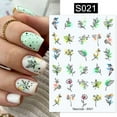 thumbnail image 4 of Calcomanías adhesivas para decoración de uñas, 8 hojas coloridas, suministros para uñas, varios estilos, 9,8*6,8 cm, 4 of 5