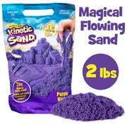 Kinetic Sand, The Original Moldable Sensory Play Sand Toys For Kids, Purple, 2 lb. Resealable Bag, Ages 3+