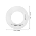 thumbnail image 2 of AURARMLET White Circular Trim Ring for Lighting Fixture in Iron 1Pcs, 2 of 8