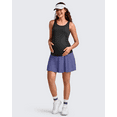 thumbnail image 6 of G4Free BareFeel Maternity Tennis Skirt with One Pocket Over The Belly Stretchy Pregnancy Workout Skorts Inner Shorts Golf, 6 of 8