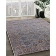 thumbnail image 2 of Ahgly Company Indoor Rectangle Mid-Century Modern Purple Oriental Area Rugs, 2' x 3', 2 of 6