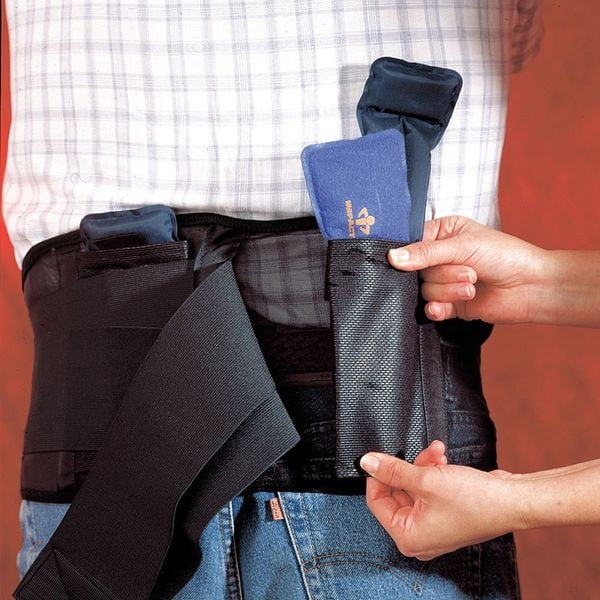 Impacto Air Temp Advantage Back Belt,Black,L ATAL