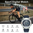 thumbnail image 2 of A ALPS Men’s Digital Analog Watches Military Sport Outdoor Wristwatch Waterproof Wristwatch Gift for Man, 2 of 9