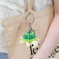 thumbnail image 4 of Cute Knitted Turtle Keychain Emotional Support Positive Crochet Sea Turtles Dolls Funny Knitted Mini Turtle Gifts for Room Home Decor, 4 of 5