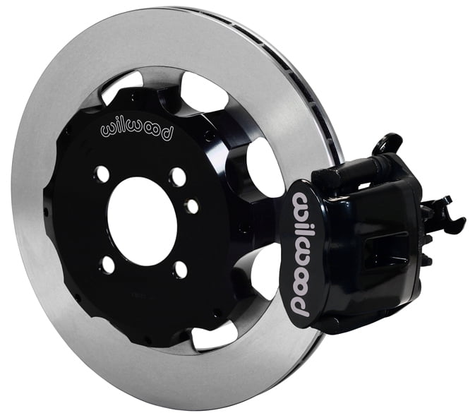 NEW WILWOOD REAR DISC BRAKE KIT, 11.75" ROTORS, BLACK COMBINATION
