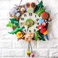thumbnail image 2 of DIY Fruit & Veggie Themed Wall Clock Craft Kit - Creative Handmade Decor for Kids & Adults, Fun DIY Activity with Polyester Fabric Materials, Perfect Gift for Nature & Animal Lovers, Easy-to-Use, 2 of 6