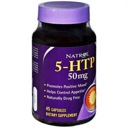 Natrol 5 Hydroxytryptophan Vegetarian Capsules, 45 CT