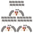 thumbnail image 1 of tamizeot Lot de 50/lot Drapeau de Course Décoratif pour Occasions Applicables pour Thèmes de Fête Sécurité Usage Grand Drapeaux Cure-Dents 3Ensemble, 1 of 6