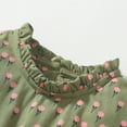 thumbnail image 4 of Esaierr Toddler Girls Dress Summer Printed Tutu Dresses for Girls 2-8 Years Short Sleeve Casual Sundress for Kids, 4 of 9