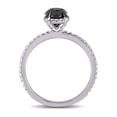 thumbnail image 4 of Everly Women's Diamond 10K White Gold Engagement Ring, 4 of 7