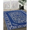 thumbnail image 2 of Ahgly Company Indoor Rectangle Mid-Century Modern Light Purple Blue Oriental Area Rugs, 4' x 6', 2 of 6