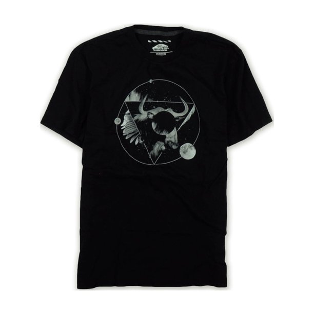 Vans M El Toro - Camiseta gráfica para hombre, color negro, grande Vans Camiseta gráfica