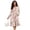 Floral Hummingbird, variant on Uorisanigo Bee Floral Print Women's Dress for Women Size S Long Sleeve V Neck Casual Dresses Ruffled Tiered Elegant Lightweight Midi Dress