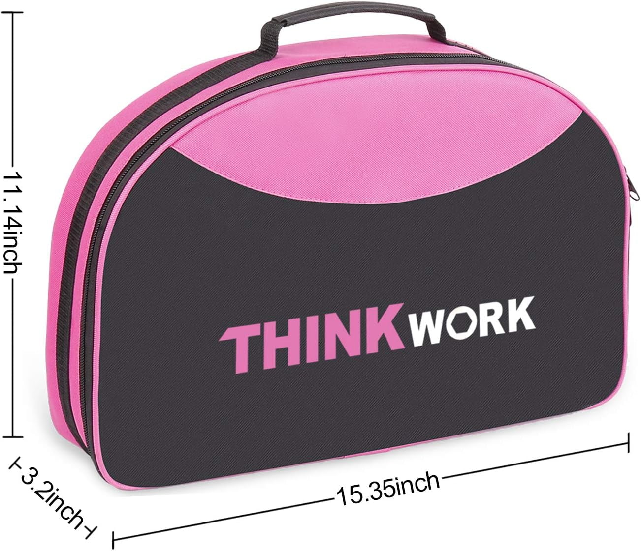 THINKWORK 122-Piece Pink Tool Kit with 3.6V Rotatable Electric Screwdriver-Ladies Home Work Kit