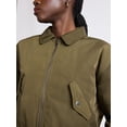 thumbnail image 5 of Scoop Women's Cropped Bomber Jacket, Midweight, Sizes XS-XXL, 5 of 5
