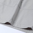 thumbnail image 7 of Besolor Mens Workout Shorts Lightweight Breathable Quick Dry Summer Athletic Running Elastic Waist Drawstring Shorts with Zipper Pockets(X-Large,White), 7 of 7