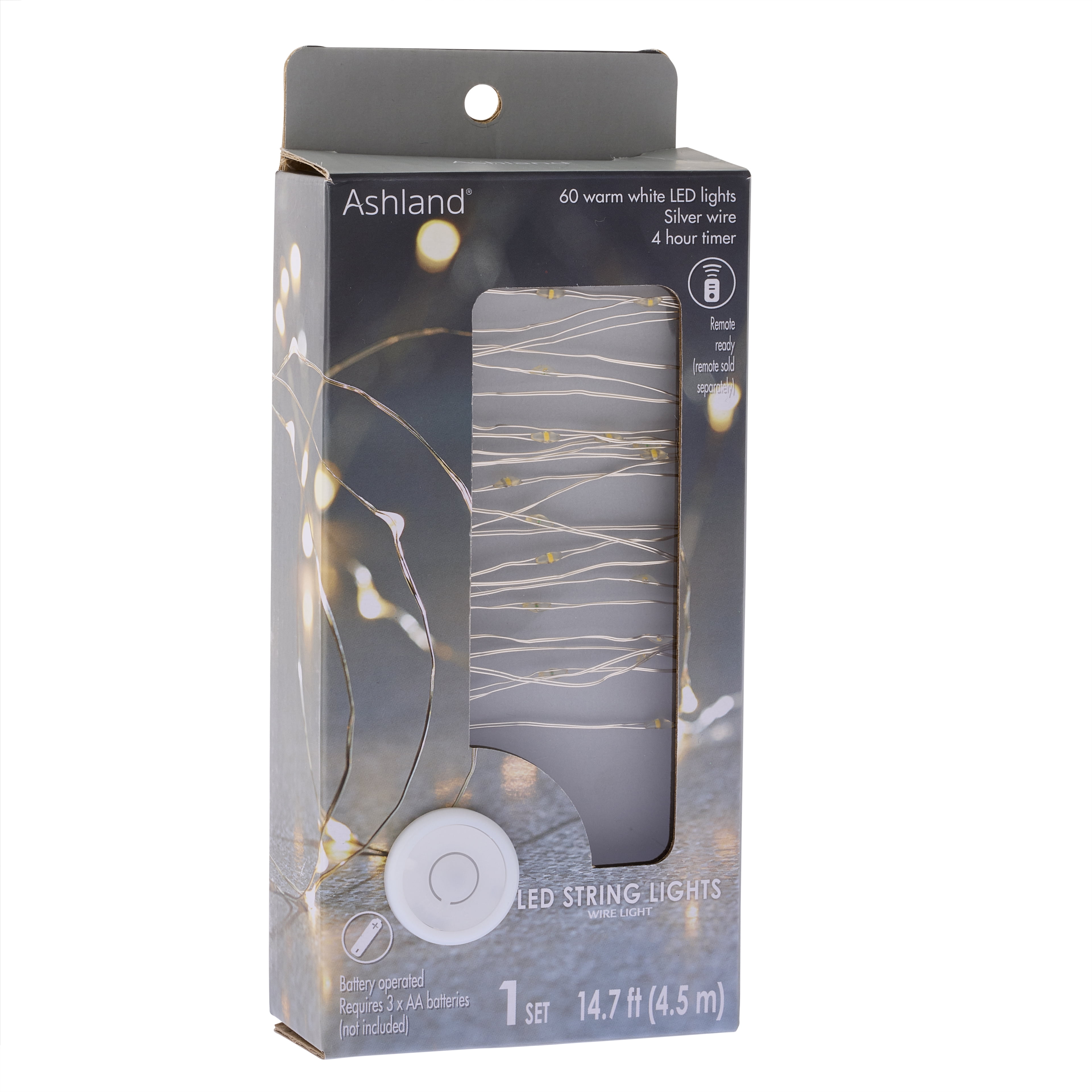 30ct. White LED String Lights by Ashland