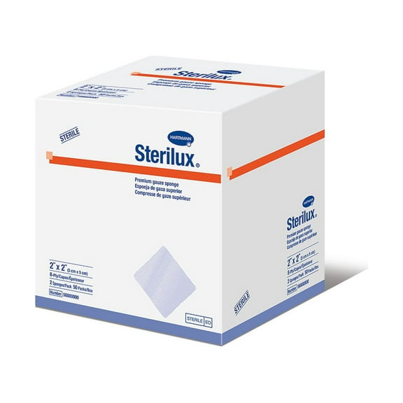 Sterilux Premium Gauze Sponge 56880000 Box of 100
