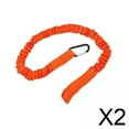 thumbnail image 1 of Correa de remo para kayak,Correa de remo para kayak Correa elástica Cuerda de cordón,Correa de para remo de kayak Clip de hebilla de metal,Correa para caña de pescar en espiral Correa, 1 of 8