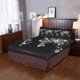 thumbnail image 4 of ABPHQTO Juego de ropa de cama de 3 piezas Funda nórdica con mapa del mundo de flores con 2 fundas de almohada para la decoración de la habitación del hogar, 4 of 4
