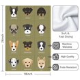 thumbnail image 3 of 2 Pcs Funny Kitchen Towels,Dog Breeds Microfiber Dish Towels,Kitchen Tea Towels,Kitchen Towel Set (18" X 26"), 3 of 3