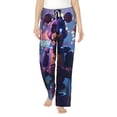 thumbnail image 2 of Lsque Five Nights At Freddy'S Print Women's Pajama Pants, Lounge Pant - Comfortable Home Wear,Elastic Waistband, Stylish Design-Large, 2 of 9