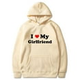 thumbnail image 3 of Autumn I Love My Girlfriend Print Hoodies Women Fashion Sweatshirts Oversized Long Sleeve Pullovers, 3 of 4