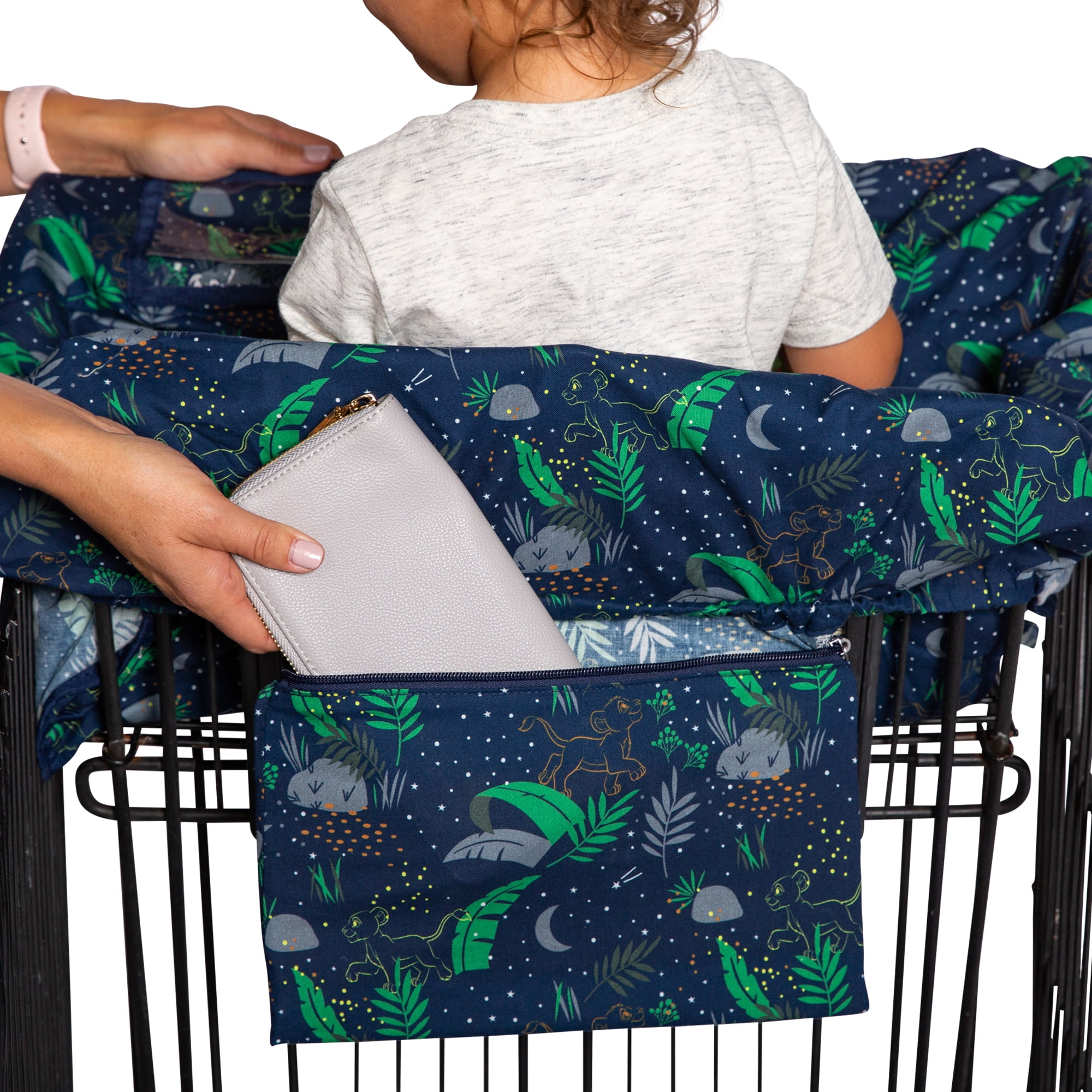 Disney Baby by J.L. Childress Shopping Cart & High Chair Cover - For Grocery Carts & Restaurants - Lion King