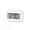 White, variant on Black Multifunctional Digital Alarm Clock with Luminous Temperature Calendar Display Kitchen Timer, Date Time Display for Home Or Office (Batteries Not Included)