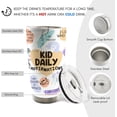 thumbnail image 6 of Kid Daily Affirmations 20oz Travel Coffee Mug Tumbler, Christmas Inspirational Positive Affirmation Gifts for Kids Girls, Kids Mental Health Water Stainless Steel Tumbler with Lid and Straw, 6 of 6