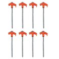 thumbnail image 1 of Screw In Tent Stakes Heavy Duty Screw, Tent Stakes Screw In Ground Anchors, Metal Stakes For Trampo, 1 of 5