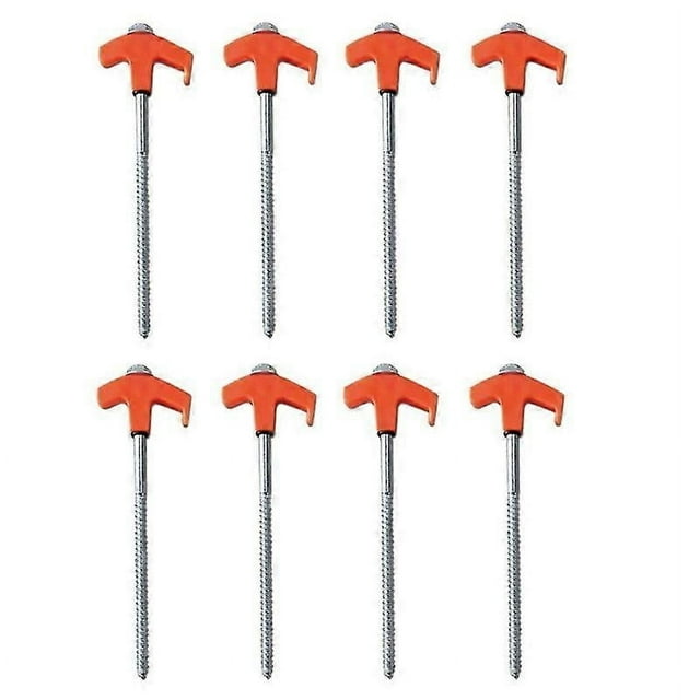 Screw In Tent Stakes Heavy Duty Screw, Tent Stakes Screw In Ground Anchors, Metal Stakes For Trampo