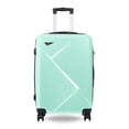 thumbnail image 1 of Ensemble de Bagages Rigides en ABS de 3 Pcs - Valises Extensibles 20”/24”/28” avec Roues Pivotantes, Coque Résistante aux Rayures et Serrure TSA Intégrée - Ensemble de Voyage Léger (Vert Menthe), 1 of 5