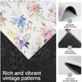 thumbnail image 3 of Pioneer Flower Floral Print Pattern Kitchen Rugs Sets Of 3,Kitchen Runner Rugs Non Skid Washable,Decorative Kitchen Floor Mats for Kitchen,Sink,Laundry,17"x30"+ 17"x47" + 17"x59", 3 of 6