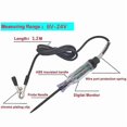 thumbnail image 5 of 6V 12V 24V DC Car Truck Voltage Circuit Tester Digital Display Long Probe Pen Light Bulb Automobile Diagnostic Tools Auto Repair, 5 of 5